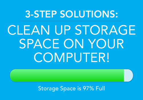 clean storage space